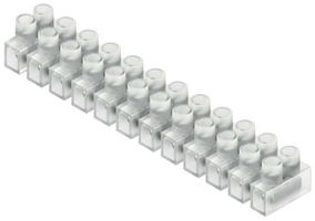 Klemmenleiste Kleinhuis 12P 1…4mm² 32A 450V Polyamid weiss