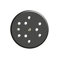 Frontscheibe FH 3×T12 schwarz Ø58mm mit Linse