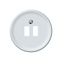 Frontset origin 2×USB Ladesteckdose weiss