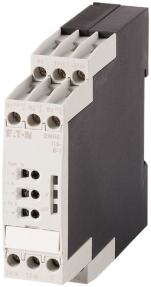 Stromwächter Eaton EMR6-I15-B-1, 0.3…1.5A, 1…5A, 3…15A, 24…240VAC/DC