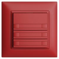 UP-KNX-Taster RGB EDUE FMI, 250mW, o.LED, m.Papier, 3×Taste, 2×Tastenb., ber