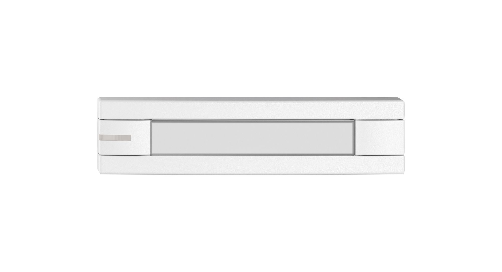 Poussoir 1/4 EDIZIO.liv SNAPFIX® p.KNX&UNI a.LED a.étiquette comm.2touch.bc