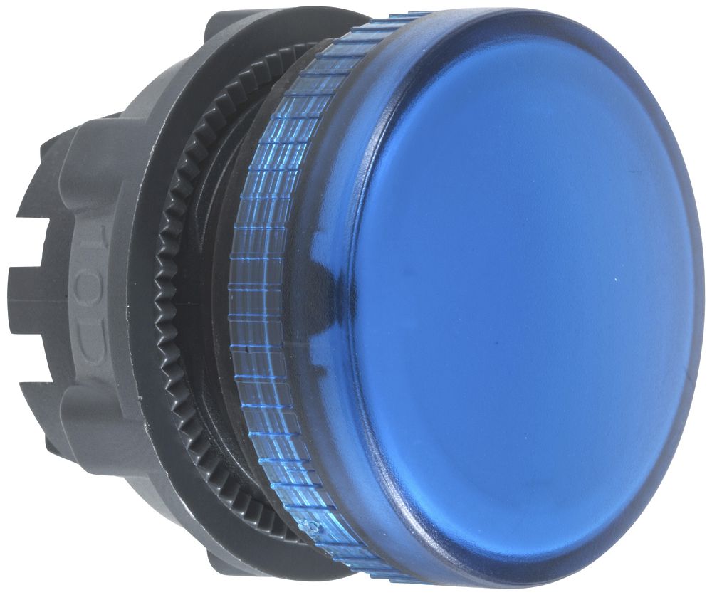 Kopf Schneider Electric zu Signallampe LED blau