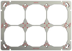 UP-Kopfzeile waagrecht 5-teilig m.SNAPFIX®-Befestigungssystem