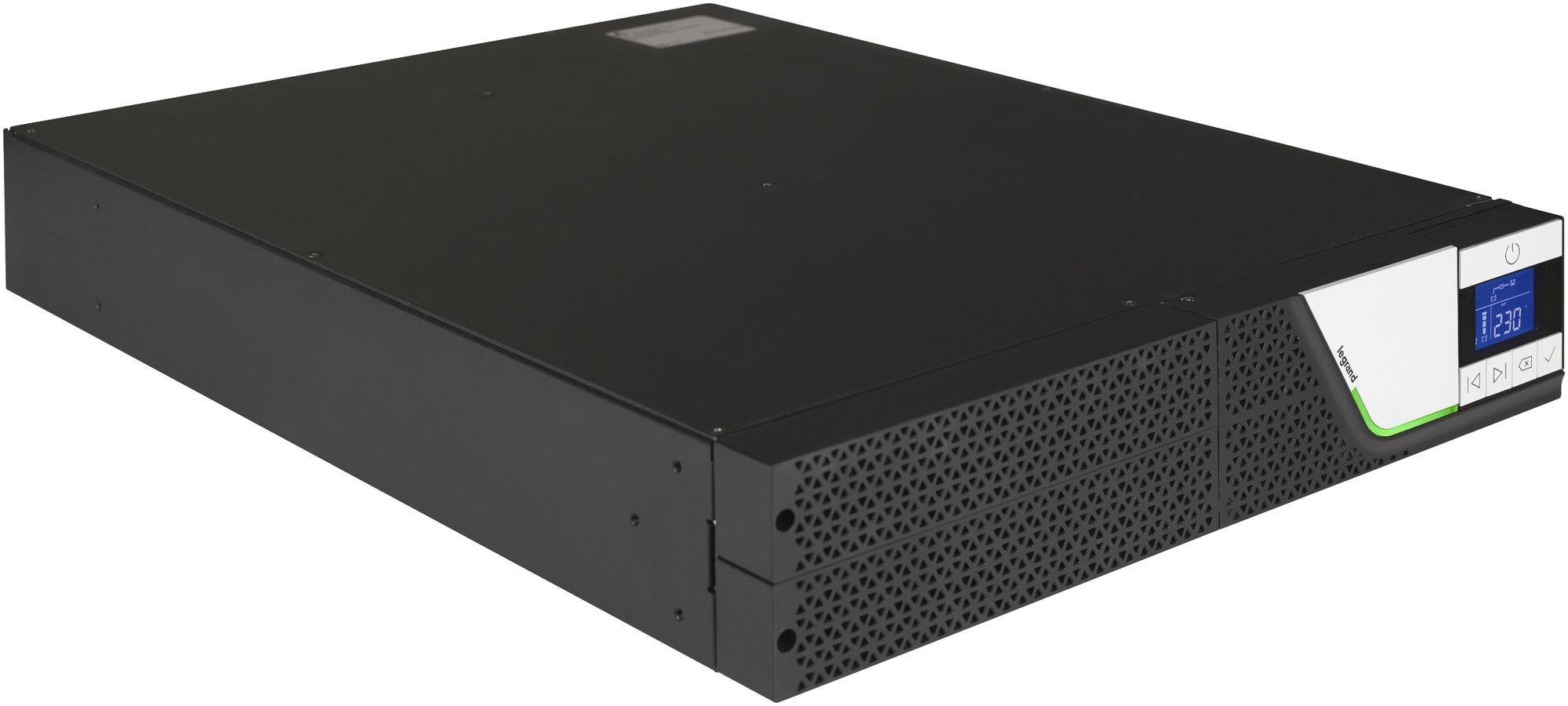 USV-Anlage Legrand KEOR SPE 19" Rack 2U, 1L/1L, 1000VA/800W, 3min à 100%