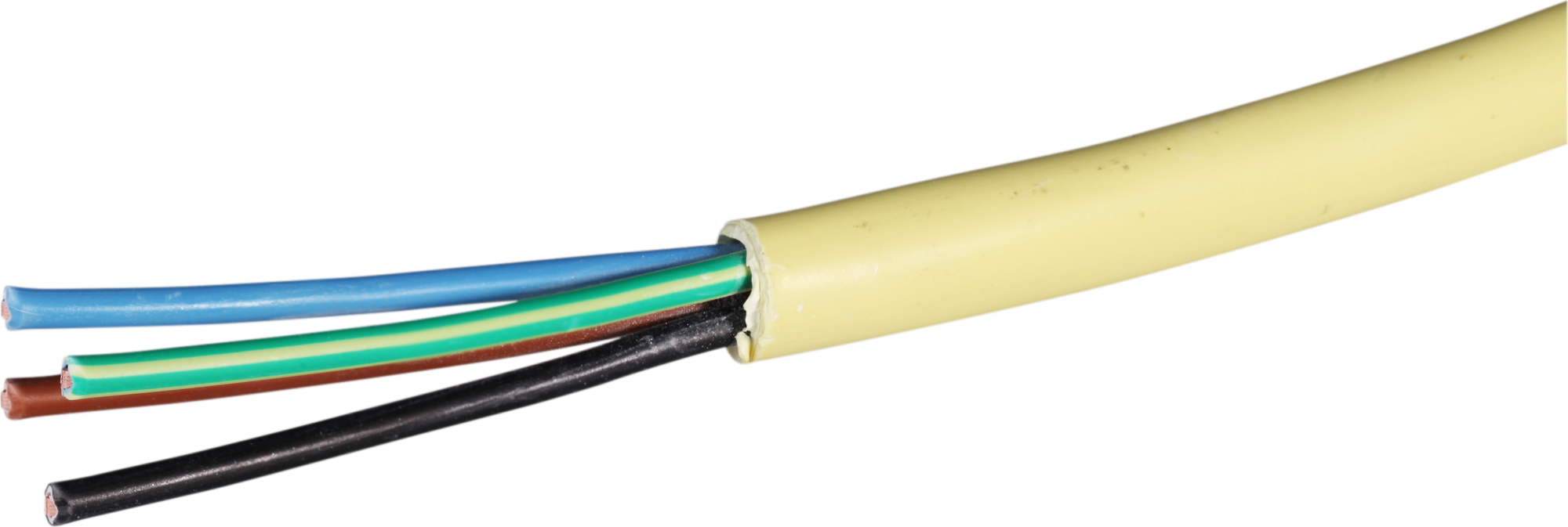 Installationskabel FE05C 4×1.5mm² 3LPE gelb Cca