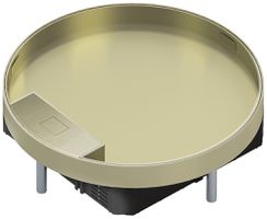 Messingkassette Hager R12 LE 10 32mm Messing