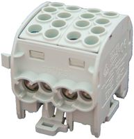 Verteilerblock Typ C 4×35/4×25mm² 125A CU grau