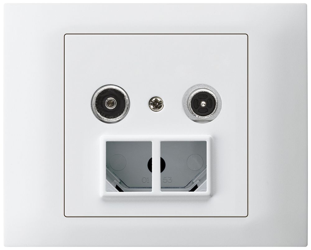 EB-Multimediadose kallysto R-TV mit EB-Dose G3 Bauart T 10.5dB 2GHz weiss