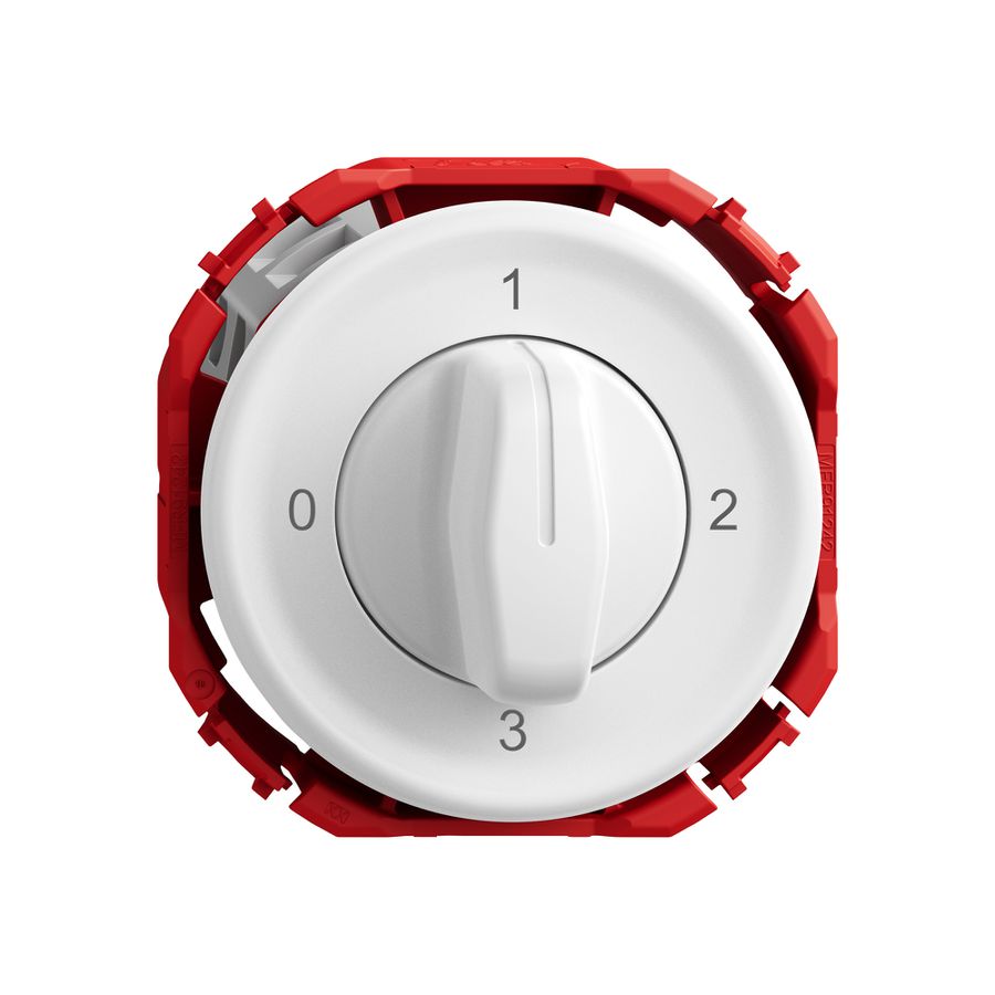 Interrupteur rotatif STANDARDdue SNAPFIX® manette commut.multiple 5/1L bc