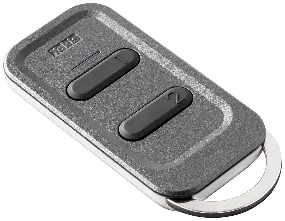Télécommande RF YOKIS TLC2TP 2 touches 2.4GHz gris