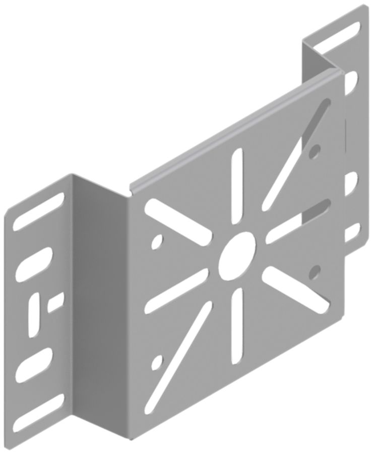 Plaque de montage pour appareils Lanz simple ZMA