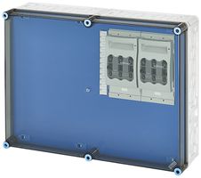 NH-Gehäuse Hensel Mi, 2×3×NH00, mit Sammelschiene, 400A, 5-polig