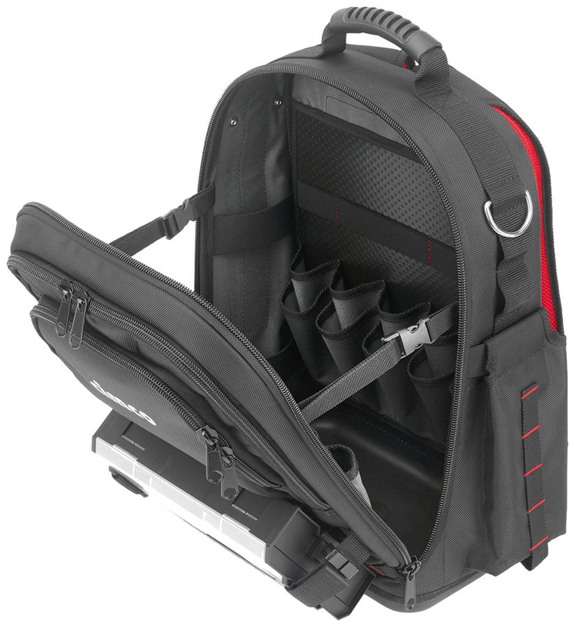 Sac à dos à outils Cimco Ergo-XL30 PET 220×480×380mm noir