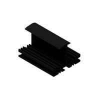 Einlegeschiene, 2010mm schwarz TopFix 200 Einlegesystem