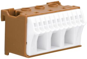 Verbindungsklemme Hager QuickConnect L 11/3 14 Klemmstellen