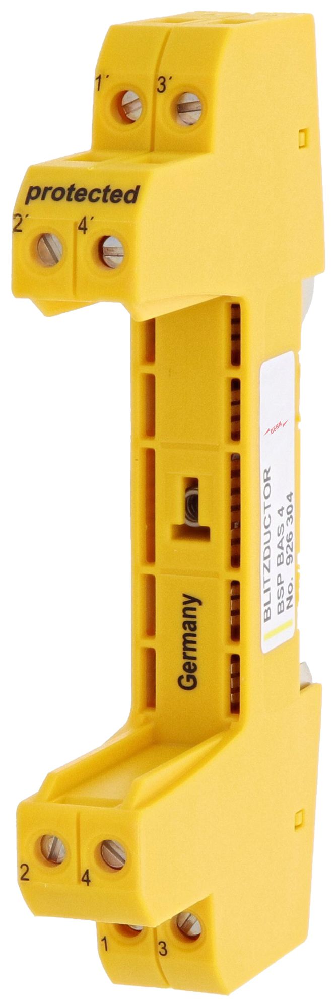 Parte di base DEHN/elvatec SE BSP BAS 4 4 poli per BLITZDUCTOR XT/SP