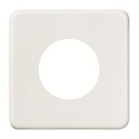 Abdeckplatte FH 1×1 43mm weiss