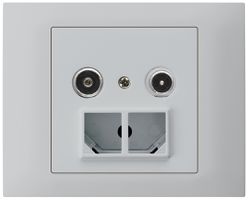 EB-Multimediadose kallysto R-TV mit EB-Dose G3 Bauart T 23dB 2GHz hellgrau