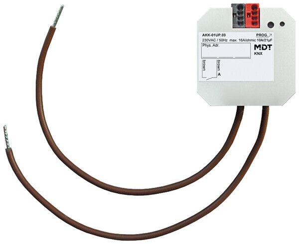 Actionneur-commutateur KNX INC MDT AKK-01UP.03 1-can 16A 230V