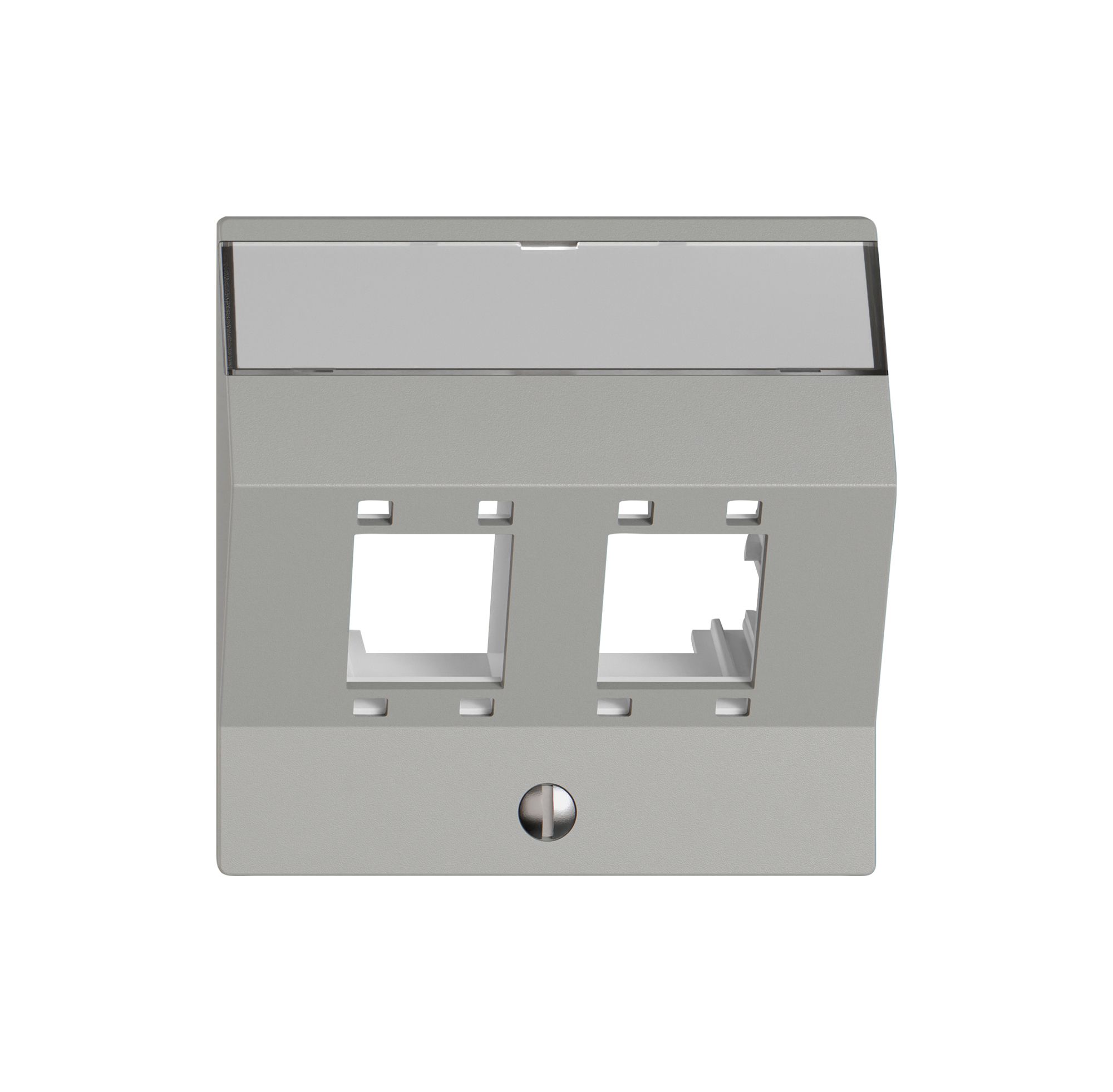 Kit di montaggio EDIZIO.liv SNAPFIX® per freenet cat.5e/6 2× grc