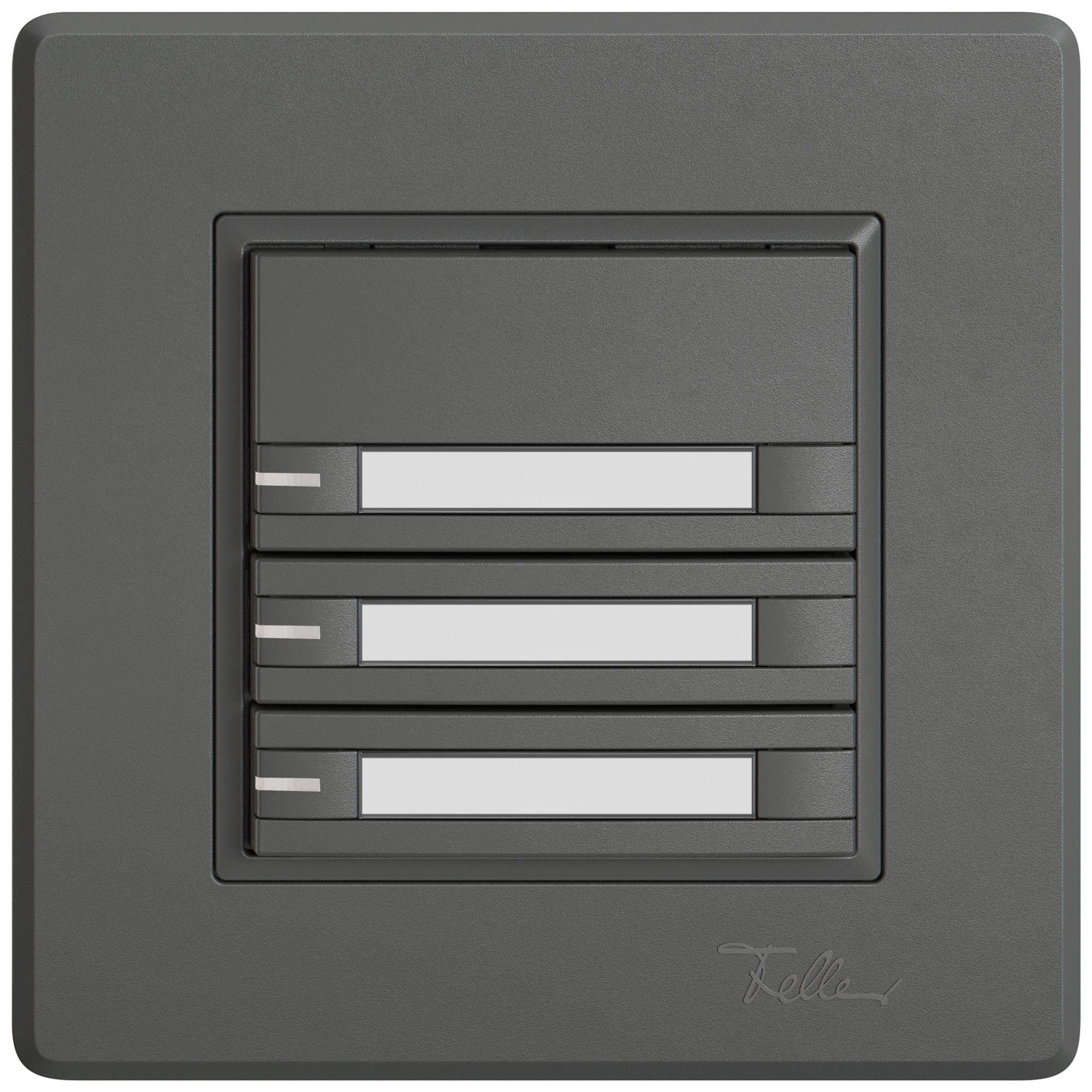 Poussoir KNX RGB ENC EDIZIO.liv SNAPFIX® capteur temp.RGB-LED étiqu.3×com.2T grf