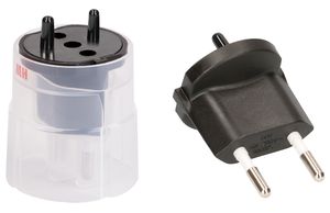 Fixadapter MH 2L 10A 230VAC Schuko/T11 CEE7/17-CH T11, schwarz