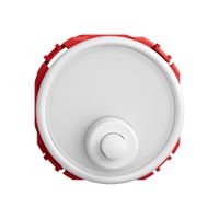 Sonnerie-Drucktaster STANDARDdue SNAPFIX® 6A 250V mit Namensschild ws