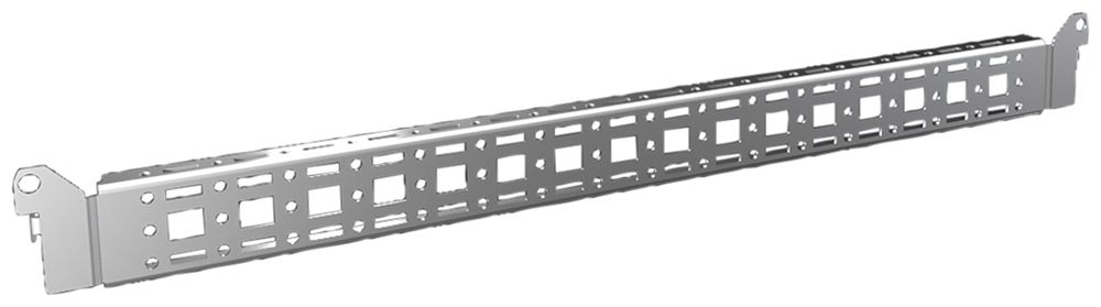 Montage-Chassis Rittal VX 8619.720 475×39×14mm Schiene grau 4Stk