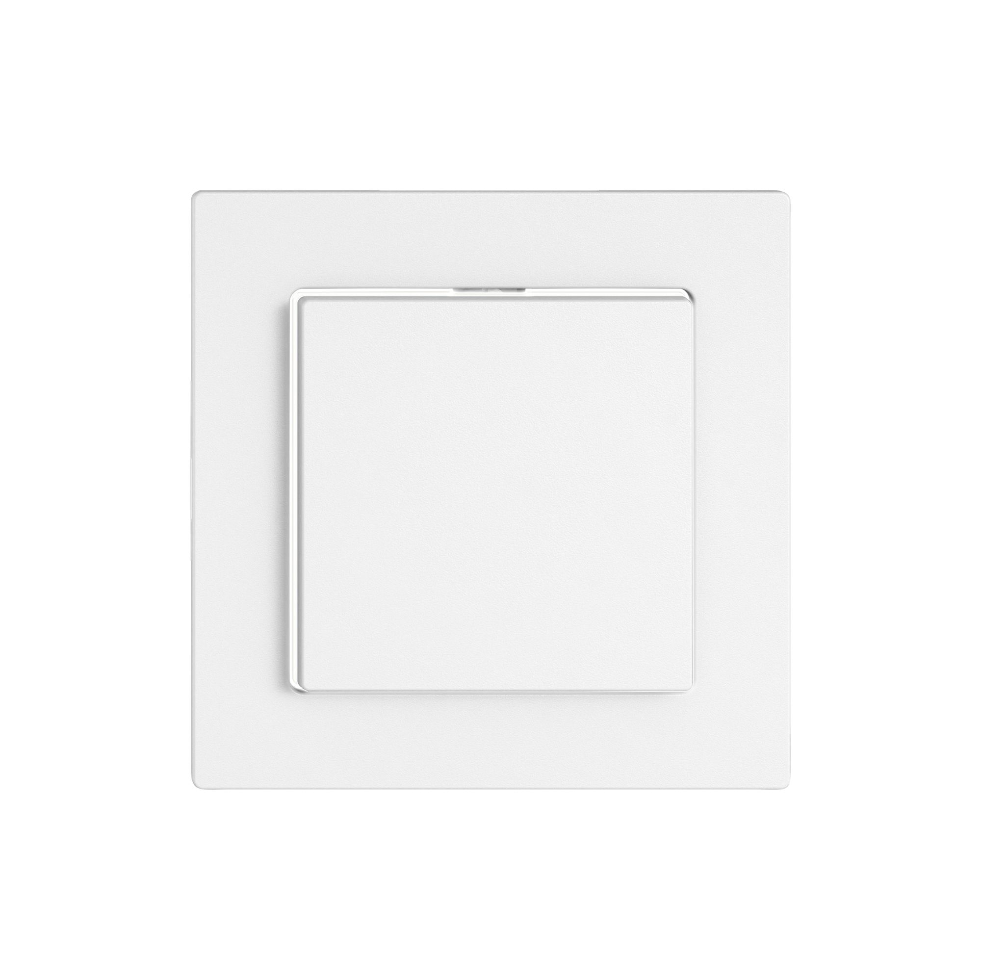 Leuchtdruckschalter EDIZIO.liv SNAPFIX® 3/1L Seitenlinse LS weiss ws