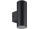 Applique LED Sylvania SylDeco Round GU10 2×35W IP54 Ø76×195mm nero