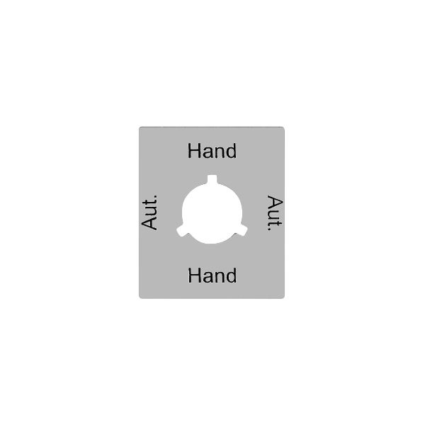 Disco id.Aut.-Hand-Aut.-Hand per interr.rotativo FLF FH
