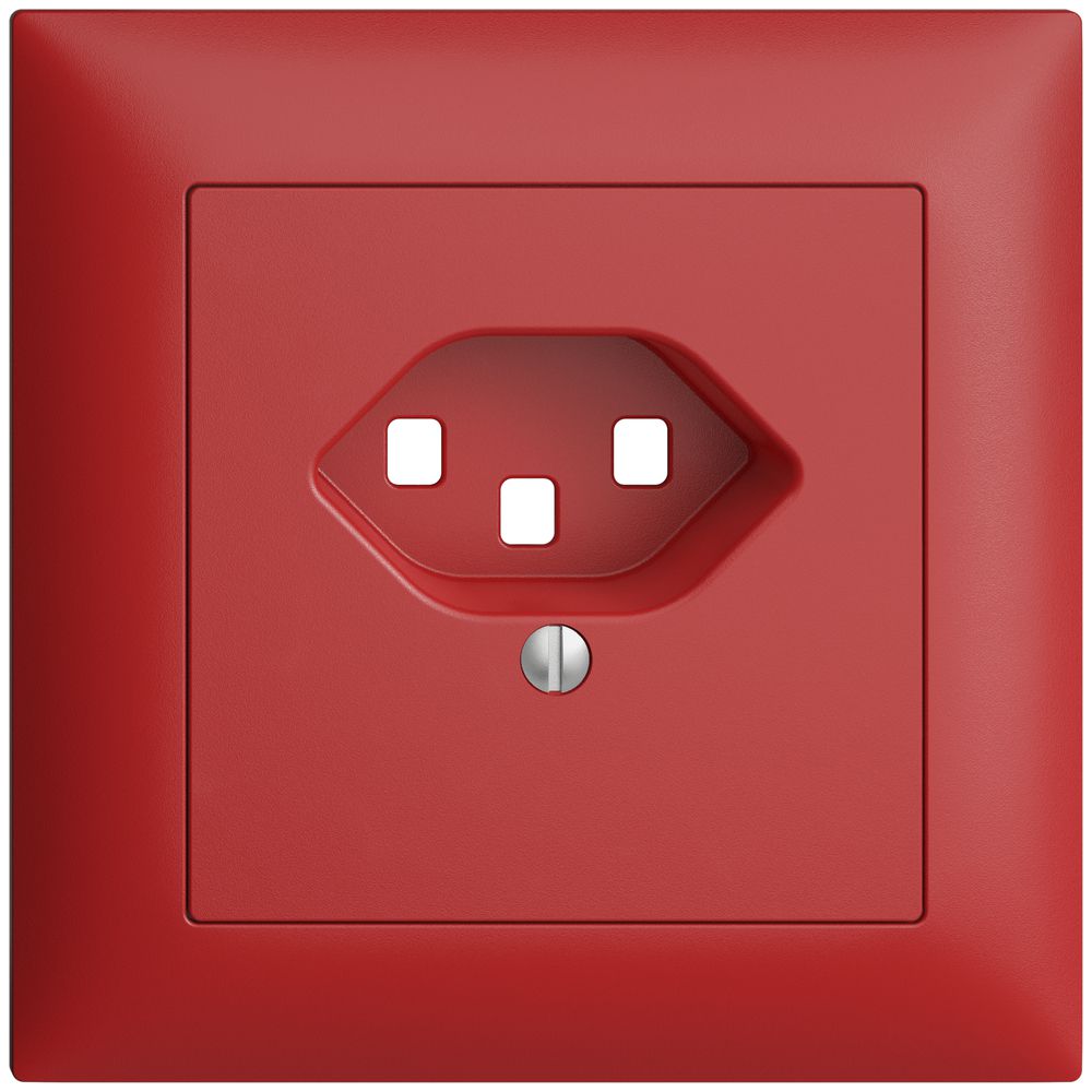 UP-Frontset EDIZIOdue berry 88×88mm 1×T23