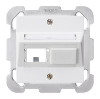 UP-Montageset kallysto R&M freenet weiss mit Befestigungsplatte