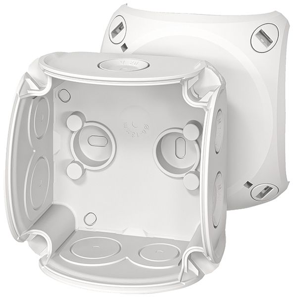 Boîte de dérivation AP Hensel DK 0100 G 84×84×55mm IP66 gr