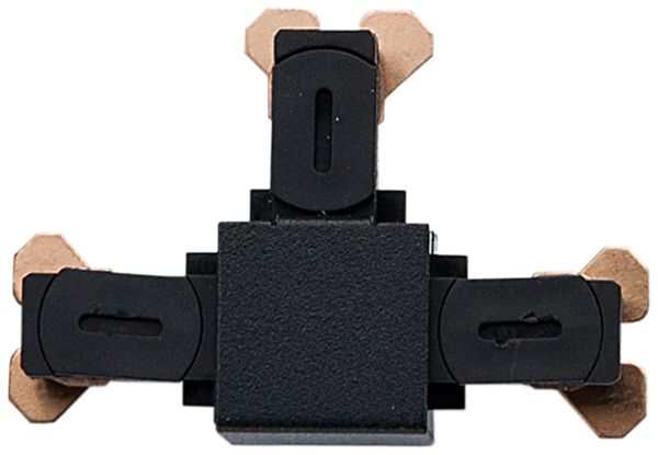 Raccordo a T SG Zip 1fa nero 62×42mm