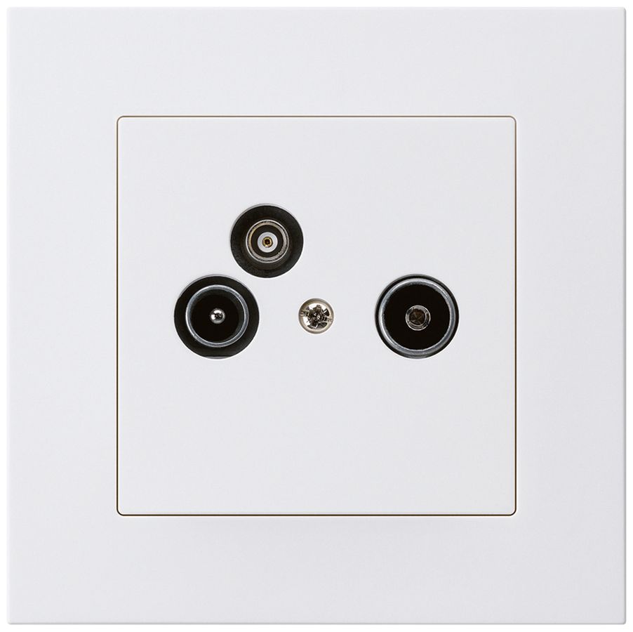 UP-Antennendose R/TV-Daten kallysto.pro 14dB weiss