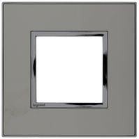 Abdeckrahmen ATO 1×1 Modul, stainless steel reflective