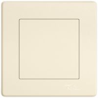 UP-Blindabdeckung EDIZIO.liv SNAPFIX® mit Steckbefestigung cr