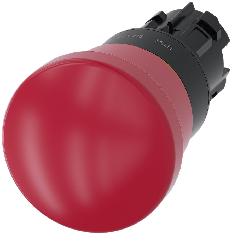 Taster Siemens SIRIUS ACT ISO Zugentriegelung Ø40mm rot Kunststoff