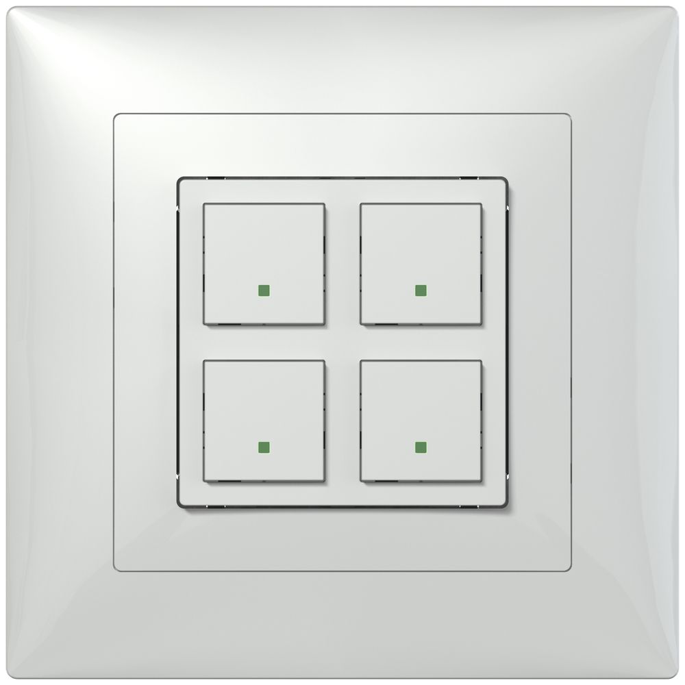 UP-Sensor ABB SIDUS free@home 2×weiss glänzend