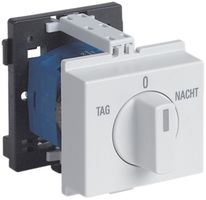 REG-Drehschalter K&N, 20A/690V 2/1L, Griff hgu, "TAG-0-NACHT"