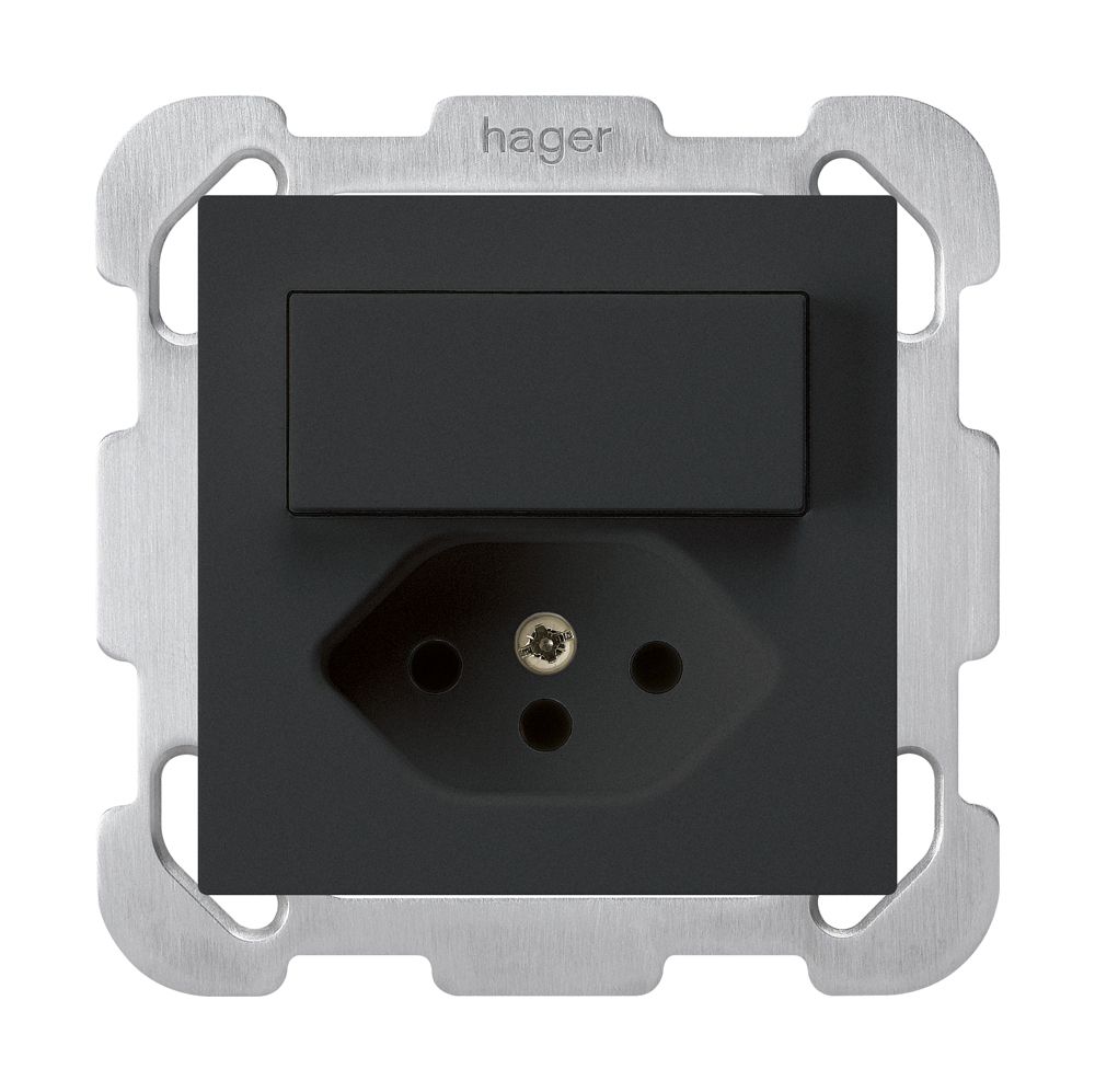 Combinaison ENC A-R/1P+T13 noir kallysto avec plaque de fixation