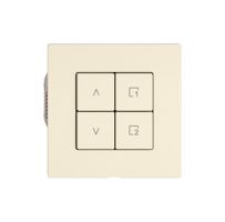 Interruttore tapparelle EDIZIO.liv Wiser SNAPFIX® 1 scena 4 tasti WLAN cr