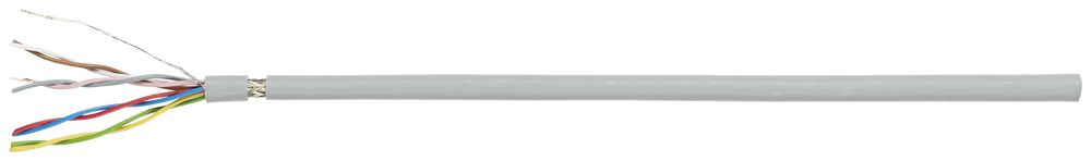 Câble de commande LiYCY 3×2×0.34mm² gris