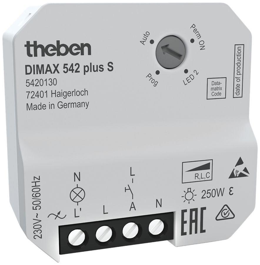EB-Ferndimmer Theben DIMAX 542 plus S 250W