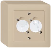 AP-Montageset für 2 XLR beige kallysto