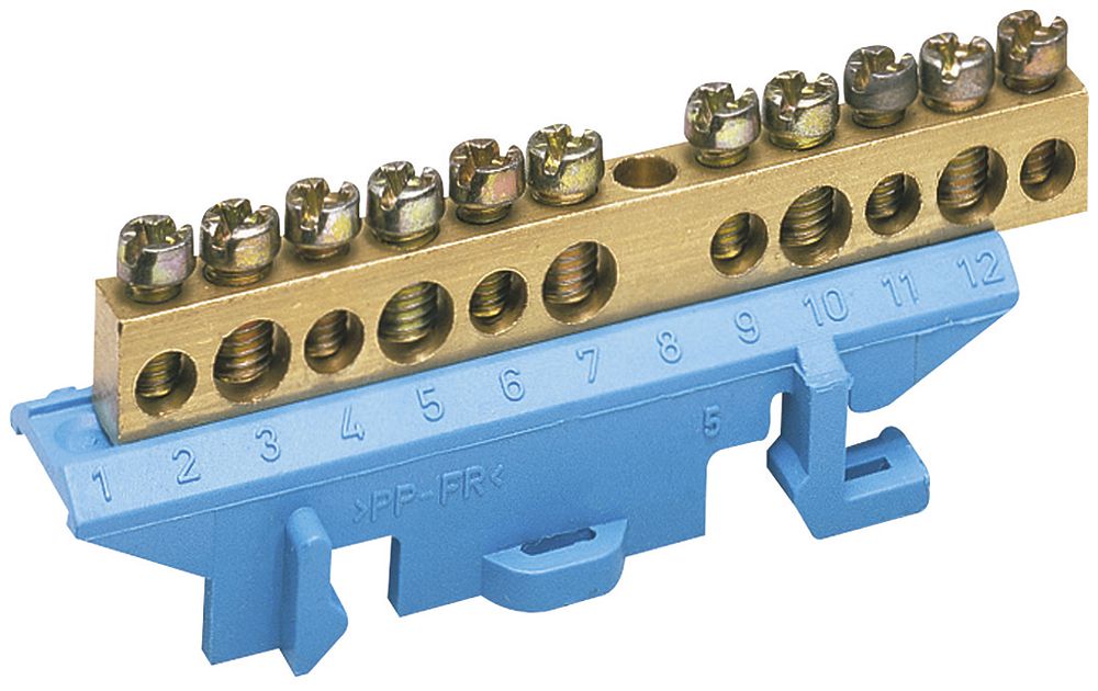 Neutralleiter-Klemmensteg Hager 5×16/6×10mm²