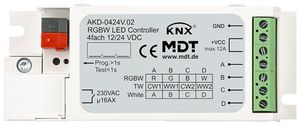 LED-Betriebsgerät KNX MDT AKD-0424V.02 4-Kan 72W 12…24V