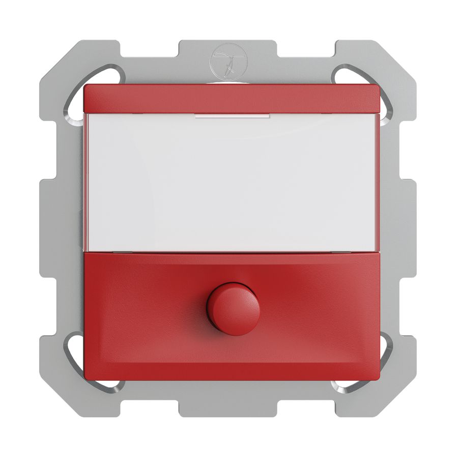 UP-Taster mit Namensschild EDIZIOdue berry